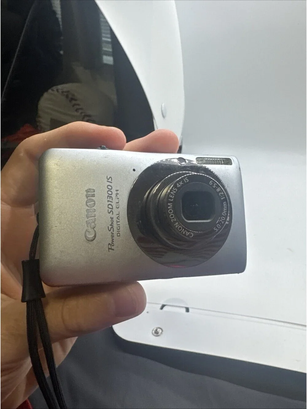 Canon PowerShot SD1300 IS 12.1MP Compact Digital Camera Tested Works W/ SD READ
